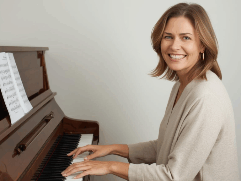 Klavier lernen und frei und kreaitv Klavier spielen